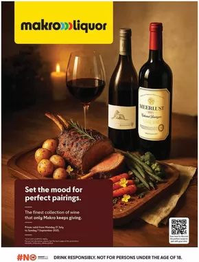 Makro catalogue in Amanzimtoti | Special offers for you | 2025-07-21T00:00:00.000Z - 2025-09-07T00:00:00.000Z