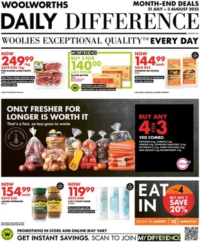 Woolworths catalogue in Mitchell's Plain | Catalog Woolworths | 2025-07-21T00:00:00.000Z - 2025-08-03T00:00:00.000Z