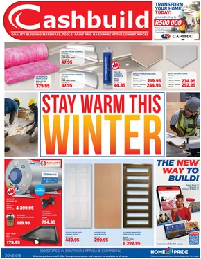 Cashbuild catalogue | Great offer for bargain hunters | 2025-07-21T00:00:00.000Z - 2025-08-24T00:00:00.000Z