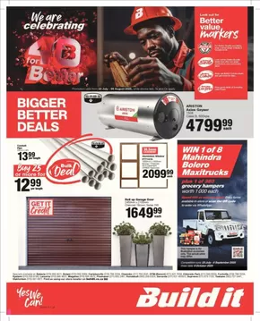 Build It catalogue in Klerksdorp | Great offer for bargain hunters | 2025-07-23T00:00:00.000Z - 2025-08-09T00:00:00.000Z
