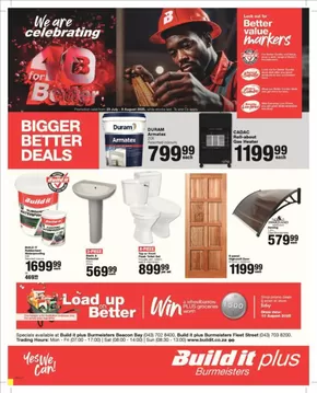 Build It catalogue in Mdantsane | Top deals for all customers | 2025-07-23T00:00:00.000Z - 2025-08-09T00:00:00.000Z