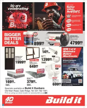 Build It catalogue in Hillcrest | Top offers for smart savers | 2025-07-23T00:00:00.000Z - 2025-08-09T00:00:00.000Z