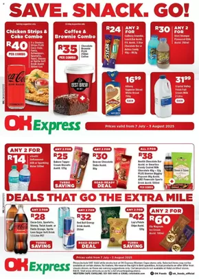 OK Foods catalogue in Klerksdorp | Save. Snack. Go! | 2025-07-21T00:00:00.000Z - 2025-08-03T00:00:00.000Z