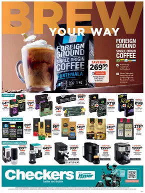 Checkers Hyper catalogue in Rustenburg | Checkers Coffee Promotion Gauteng 21 July | 2025-07-22T00:00:00.000Z - 2025-08-10T00:00:00.000Z