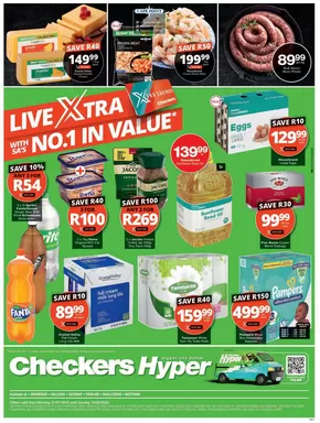 Checkers Hyper catalogue in Amanzimtoti | Top offers for smart savers | 2025-07-22T00:00:00.000Z - 2025-08-10T00:00:00.000Z