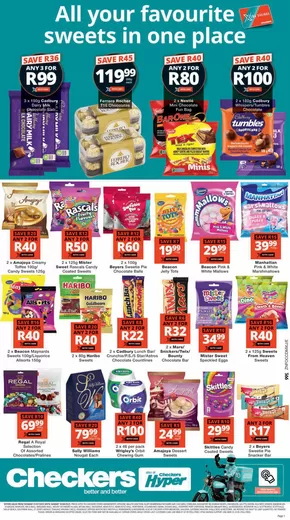 Checkers Hyper catalogue in Amanzimtoti | Checkers Sweets Promotion 21 July | 2025-07-22T00:00:00.000Z - 2025-08-10T00:00:00.000Z