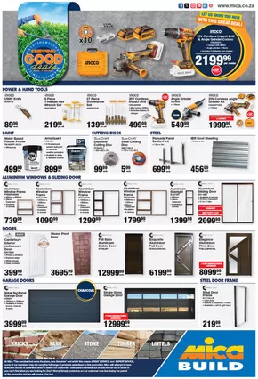 Mica catalogue in Queenstown | Current deals and offers | 2025-07-22T00:00:00.000Z - 2025-08-03T00:00:00.000Z