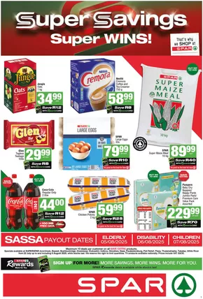 SuperSpar catalogue in Ladysmith | Offers for bargain hunters | 2025-07-22T00:00:00.000Z - 2025-08-06T00:00:00.000Z