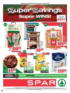 SuperSpar catalogue in Rustenburg | Our best deals for you | 2025-07-22T00:00:00.000Z - 2025-08-06T00:00:00.000Z