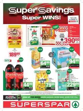 SuperSpar catalogue in Ladysmith | Exclusive deals for our customers | 2025-07-22T00:00:00.000Z - 2025-08-06T00:00:00.000Z