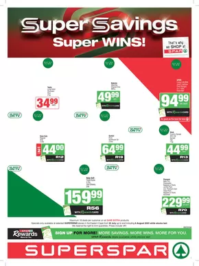 SuperSpar catalogue in Ladysmith | Discover attractive offers | 2025-07-22T00:00:00.000Z - 2025-08-06T00:00:00.000Z