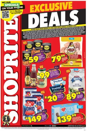 Shoprite catalogue in Rustenburg | Shoprite weekly specials | 2025-07-21T00:00:00.000Z - 2025-08-10T00:00:00.000Z
