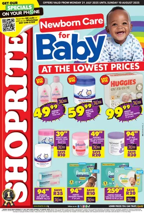 Shoprite catalogue in Klerksdorp | Shoprite Baby Savings Gauteng 21 July - 10 August | 2025-07-22T00:00:00.000Z - 2025-08-10T00:00:00.000Z
