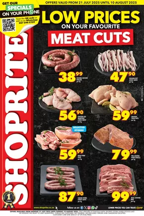 Shoprite catalogue in Howick | Great offer for bargain hunters | 2025-07-21T00:00:00.000Z - 2025-08-10T00:00:00.000Z