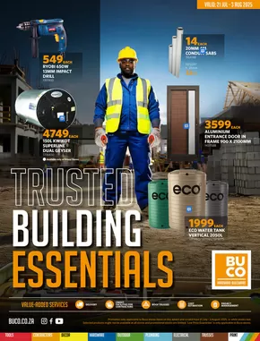 BUCO catalogue in Klerksdorp | Our best deals for you | 2025-07-21T00:00:00.000Z - 2025-08-03T00:00:00.000Z
