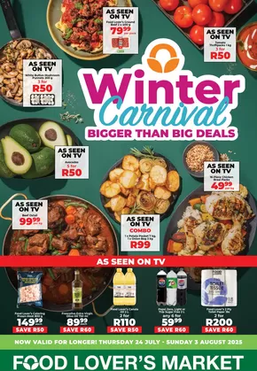 Food Lover's Market catalogue in Klerksdorp | Winter Carnival Namibia - 23 July - 3 August 2025 | 2025-07-22T00:00:00.000Z - 2025-08-03T00:00:00.000Z