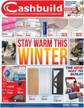 Cashbuild catalogue | Great offer for all customers | 2025-07-22T00:00:00.000Z - 2025-08-24T00:00:00.000Z