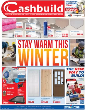 Cashbuild catalogue in Mitchell's Plain | Great offer for bargain hunters | 2025-07-22T00:00:00.000Z - 2025-08-24T00:00:00.000Z