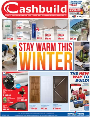 Cashbuild catalogue | Wide range of offers | 2025-07-22T00:00:00.000Z - 2025-08-24T00:00:00.000Z