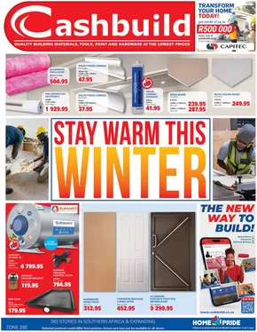 Cashbuild catalogue in Mitchell's Plain | Save now with our deals | 2025-07-22T00:00:00.000Z - 2025-08-24T00:00:00.000Z