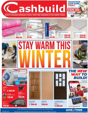 Cashbuild catalogue in Edenvale | Great discounts on selected products | 2025-07-22T00:00:00.000Z - 2025-08-24T00:00:00.000Z