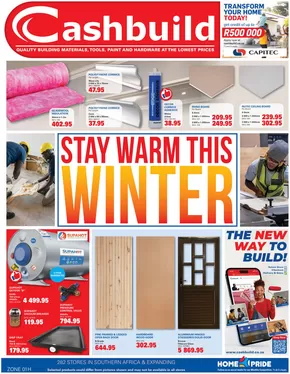 Cashbuild catalogue in Tembisa | Offers for bargain hunters | 2025-07-22T00:00:00.000Z - 2025-08-24T00:00:00.000Z
