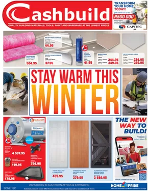 Cashbuild catalogue in Thohoyandou | Wide range of offers | 2025-07-22T00:00:00.000Z - 2025-08-24T00:00:00.000Z