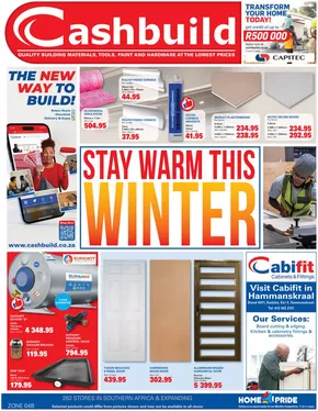 Cashbuild catalogue in Mabopane | Great offer for all customers | 2025-07-22T00:00:00.000Z - 2025-08-24T00:00:00.000Z