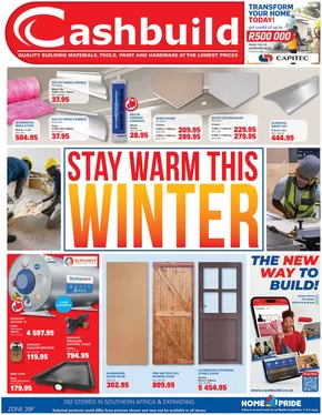 Cashbuild catalogue in Randburg | Exclusive deals for our customers | 2025-07-22T00:00:00.000Z - 2025-08-24T00:00:00.000Z