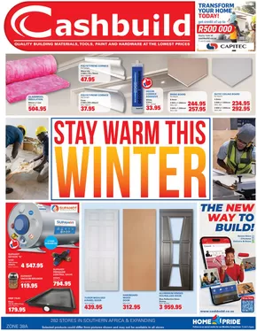 Cashbuild catalogue in Orkney | Current bargains and offers | 2025-07-22T00:00:00.000Z - 2025-08-24T00:00:00.000Z