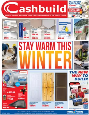 Cashbuild catalogue in Queenstown | Current deals and offers | 2025-07-22T00:00:00.000Z - 2025-08-24T00:00:00.000Z