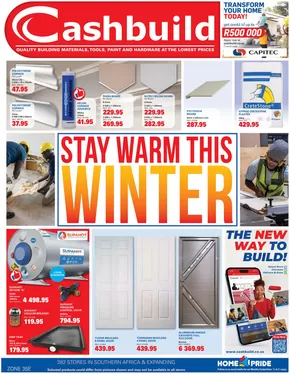 Cashbuild catalogue in Mdantsane | Our best offers for you | 2025-07-22T00:00:00.000Z - 2025-08-24T00:00:00.000Z