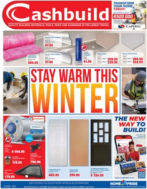 Cashbuild catalogue in Dennilton | Top offers for smart savers | 2025-07-22T00:00:00.000Z - 2025-08-24T00:00:00.000Z