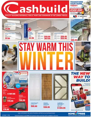 Cashbuild catalogue in Thohoyandou | Current bargains and offers | 2025-07-22T00:00:00.000Z - 2025-08-24T00:00:00.000Z