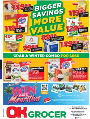 OK Grocer catalogue in Uitenhage | Our best deals for you | 2025-07-23T00:00:00.000Z - 2025-08-10T00:00:00.000Z