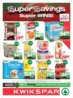 KwikSpar catalogue in Port Elizabeth | Specials KwikSpar | 2025-07-23T00:00:00.000Z - 2025-08-06T00:00:00.000Z