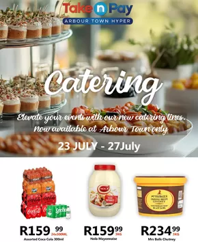 Take N Pay catalogue in Amanzimtoti | Top offers for all bargain hunters | 2025-07-23T00:00:00.000Z - 2025-07-27T00:00:00.000Z