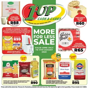 1UP catalogue in Worcester | Attractive special offers for everyone | 2025-07-23T00:00:00.000Z - 2025-08-11T00:00:00.000Z