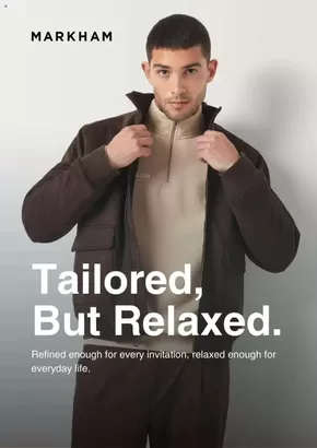 Tailored, but relaxed.