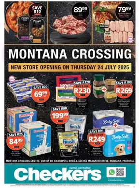 Checkers catalogue in Rustenburg | Checkers Montana Crossing Store Opening 24 July | 2025-07-24T00:00:00.000Z - 2025-07-27T00:00:00.000Z