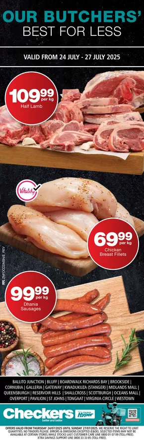 Checkers catalogue in Durban | Checkers Butchery Promotion 24 July | 2025-07-24T00:00:00.000Z - 2025-07-27T00:00:00.000Z