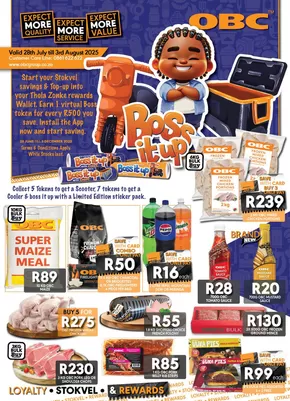 OBC Meat & Chicken catalogue in Daveyton | Top deals for all customers | 2025-07-28T00:00:00.000Z - 2025-08-03T00:00:00.000Z