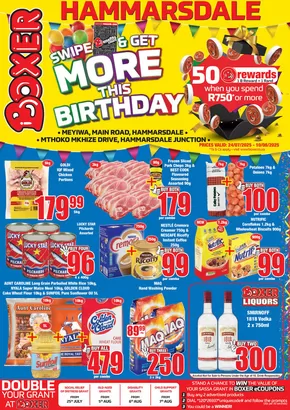 Boxer catalogue in Mitchell's Plain | Boxer Superstores Hammersdale July ME. | 2025-07-24T00:00:00.000Z - 2025-08-10T00:00:00.000Z
