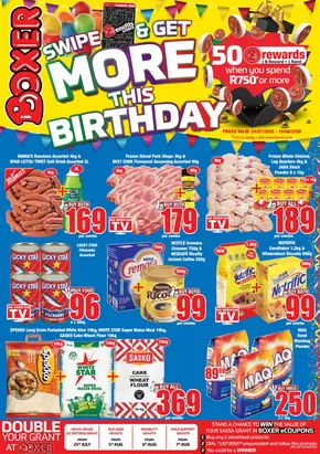 Boxer catalogue in Mitchell's Plain | Boxer Superstores WC July ME. | 2025-07-24T00:00:00.000Z - 2025-08-10T00:00:00.000Z