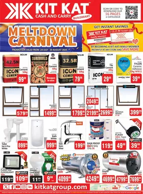 KitKat Cash and Carry catalogue in Randfontein | Top offers for smart savers | 2025-07-24T00:00:00.000Z - 2025-08-20T00:00:00.000Z