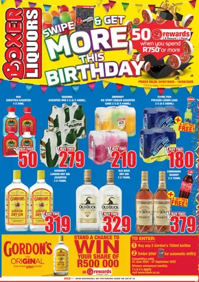 Boxer Liquors catalogue in Mthatha | Boxer Liquors EC July ME Liquor. | 2025-07-24T00:00:00.000Z - 2025-08-10T00:00:00.000Z