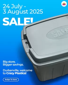 Crazy plastics sale