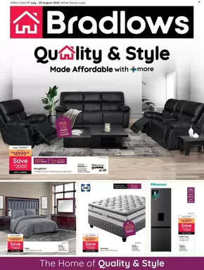 Bradlows catalogue in Mitchell's Plain | Quality & style | 2025-07-24T00:00:00.000Z - 2025-08-20T00:00:00.000Z