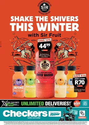 Checkers catalogue in Vryheid | Checkers Sir Fruit Promotion 28 July | 2025-07-28T00:00:00.000Z - 2025-08-10T00:00:00.000Z