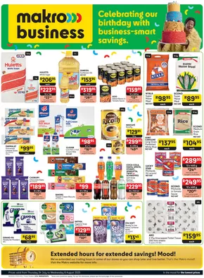 Makro catalogue in Pinetown | Great offer for all customers | 2025-07-24T00:00:00.000Z - 2025-08-06T00:00:00.000Z